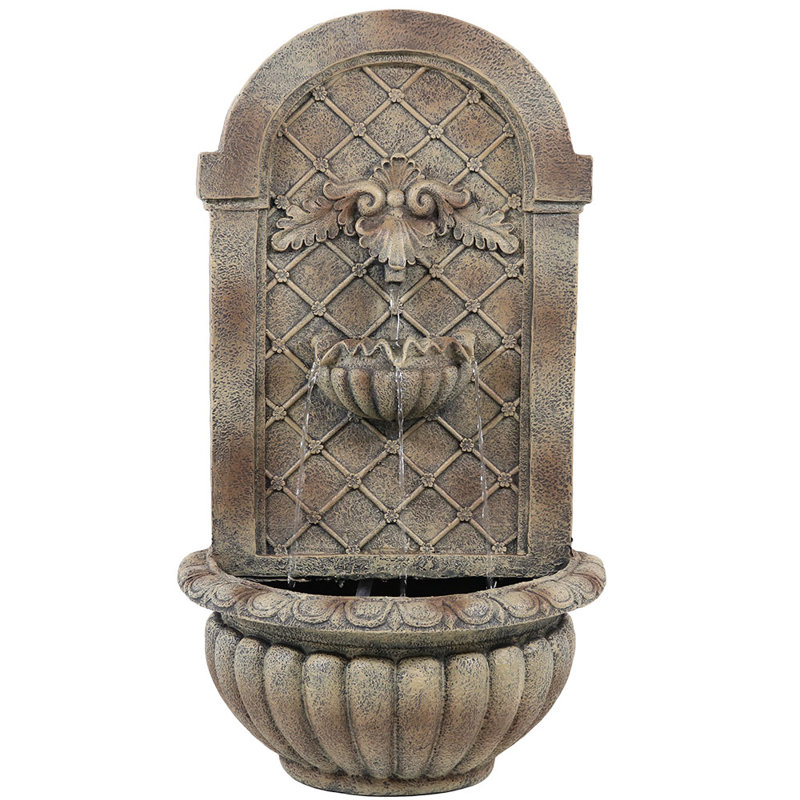 Fleur De Lis Living Macclesfield Polystone Fountain & Reviews Wayfair